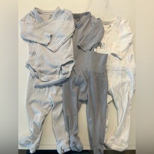 H&M Kids 6 piece Set - Gray, Blue and White. All pieces match